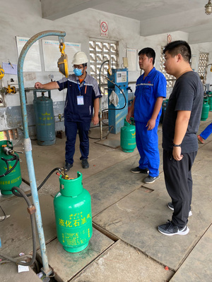 筑牢安全防線，守護生命財產——合肥經開區市場監管局開展氣瓶充裝單位及檢驗機構專項監督檢查